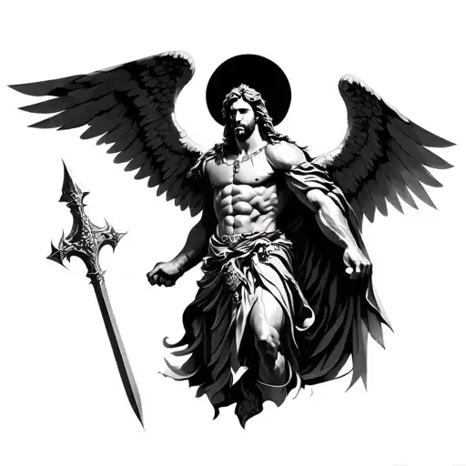 Archangel Michael As A Warrior