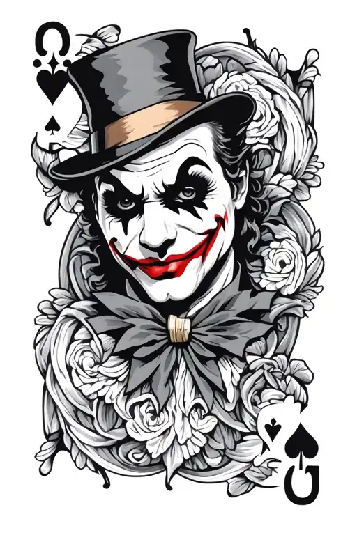 444 Playing Card Joker Card