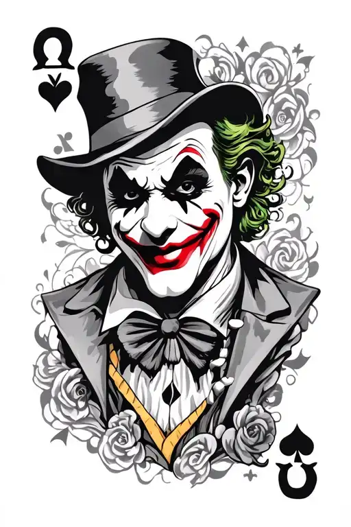 444 Playing Card Joker Card