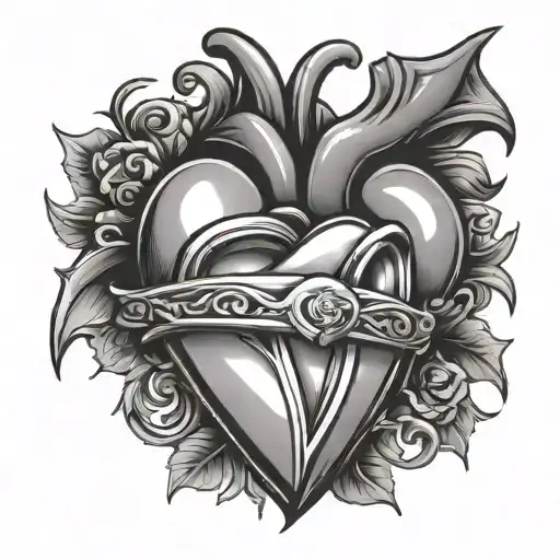 Heart And Wedding Ring