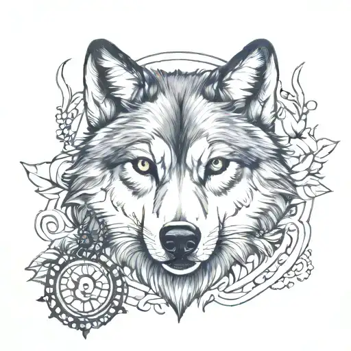 Wolf With A Rosary