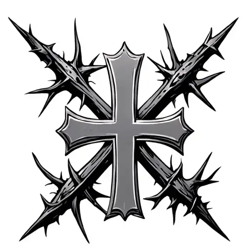 Iron Cross And Thorns