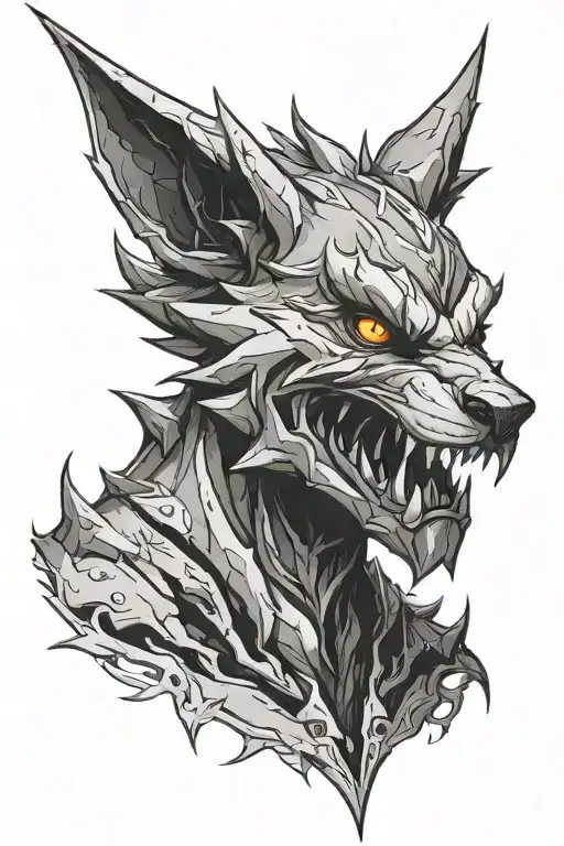 League Of Legends Warwick Face