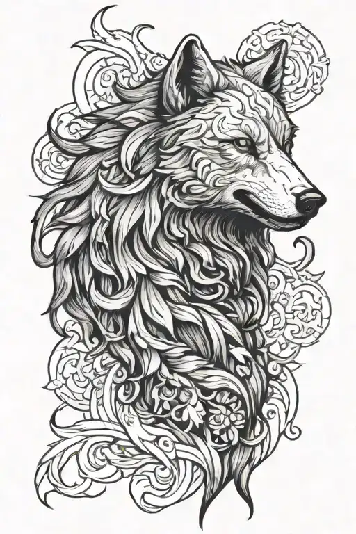 Wolf Pheonix Bear