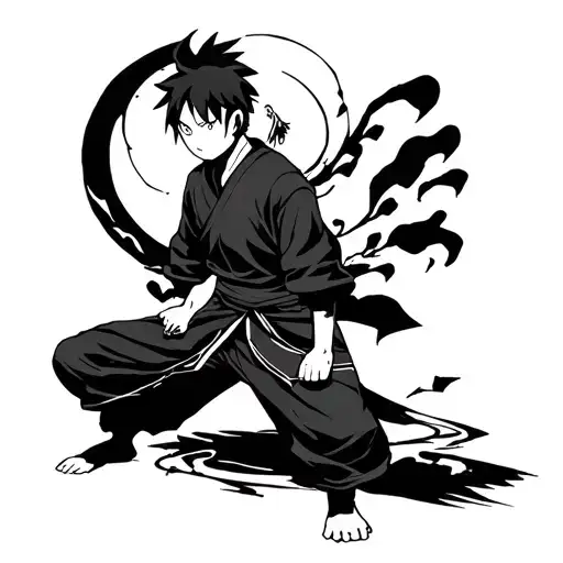 Gaara From Naruto Tramp Stamp Stamp