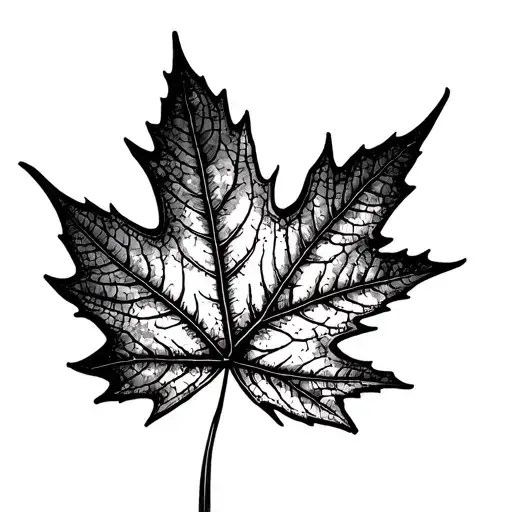 Maples Leaf In Hill And Calabiner