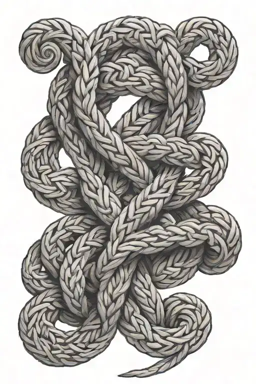 A Mix Of Traditional Omani Art And Keltic Knots Ropes Symbol
