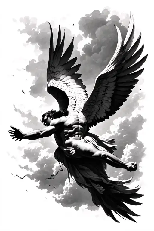 Icarus Falling From The Sky