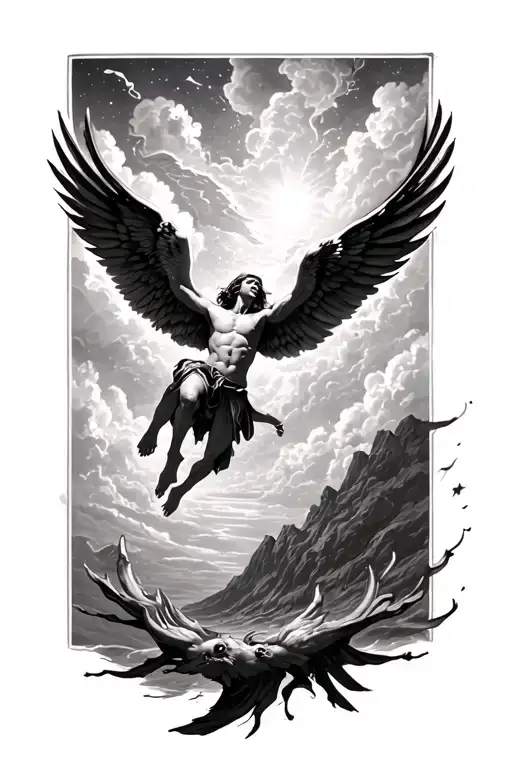 Icarus Falling From The Sky