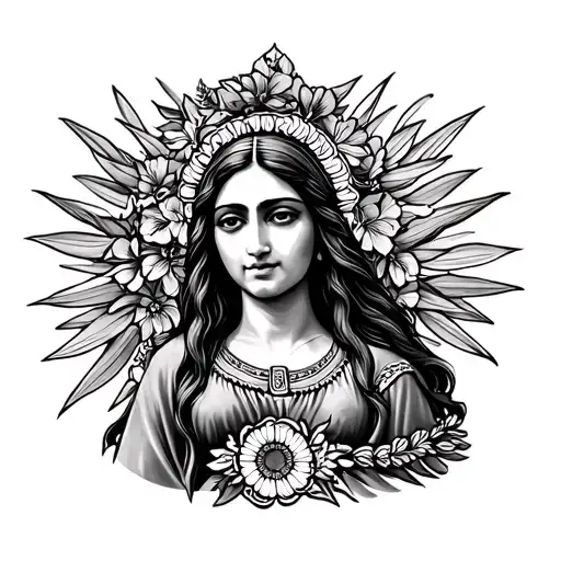 Virgin Of Guadeloupe Mexican