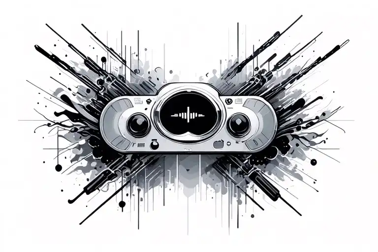 Techno Music Playing