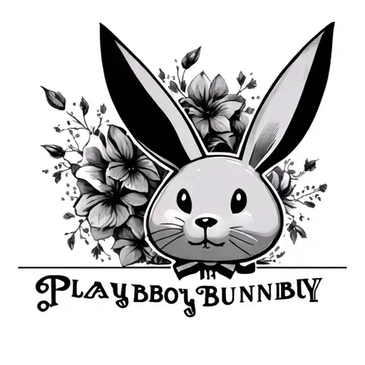 Playboy Bunny Logo Ghost