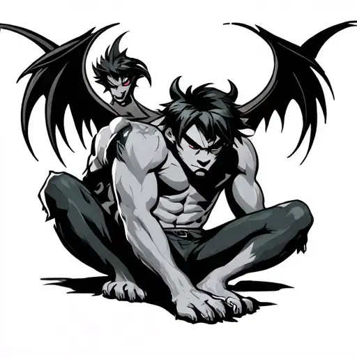 Beast Boy Sitting