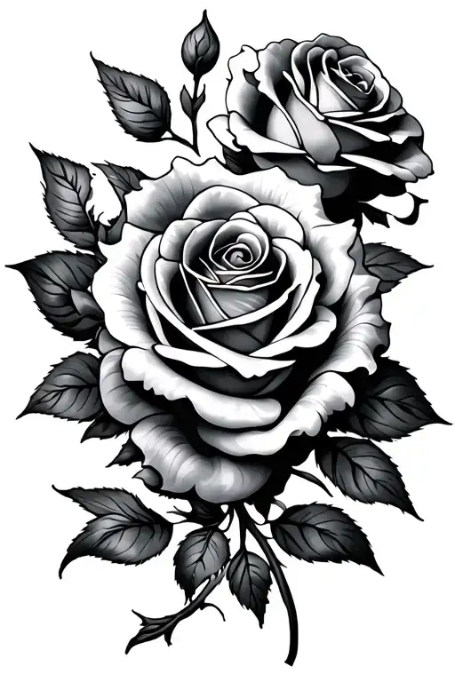 Roses And Clouds
