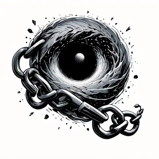 Black Hole Chain And Nuber 13