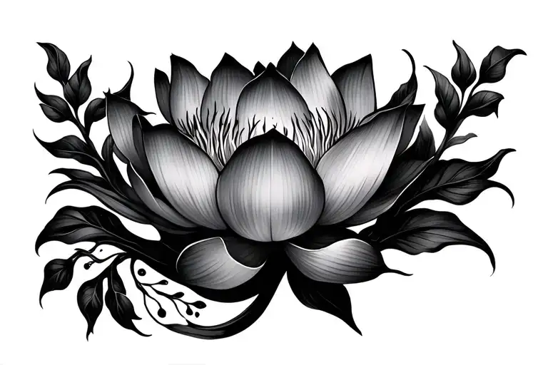 Lotus And Vine Wrapping