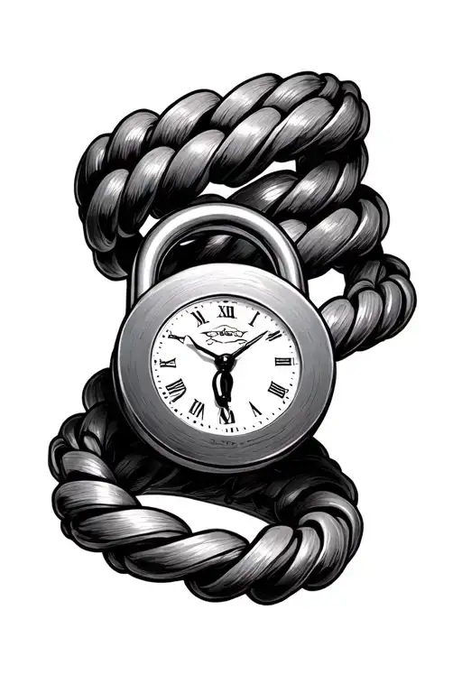 Cuban Bracelet And Padlock