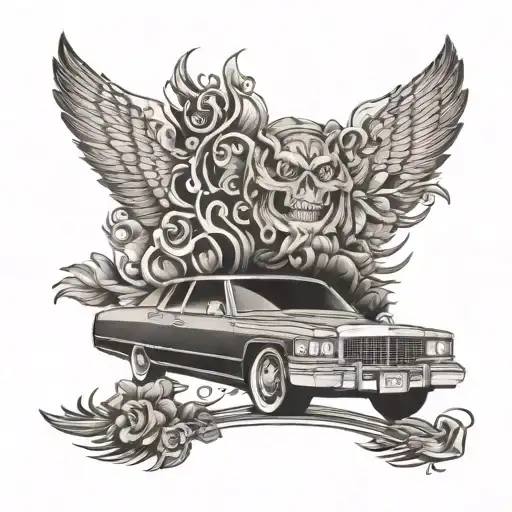 A 1982 Cadillac Coupe Deville Hopping