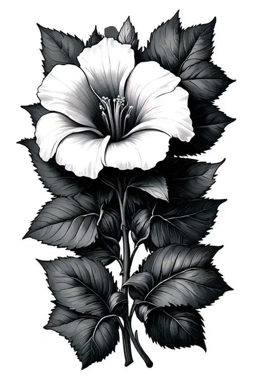 Xvi-ix-mmxxiv With A Morning Glory Flower