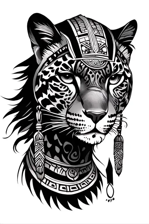 Jaguar Princess Aztec Warrior