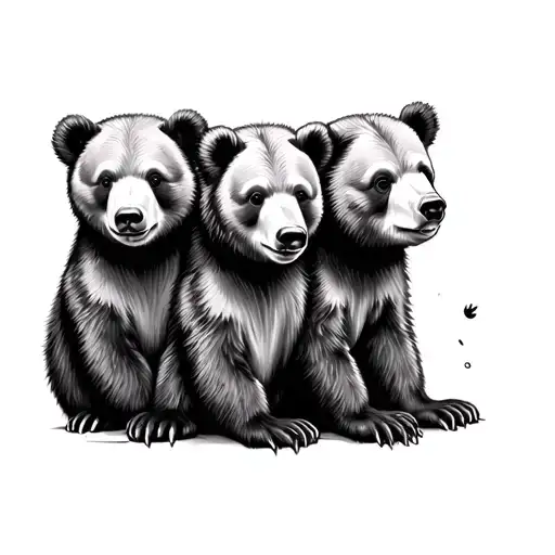 3 Small Bears