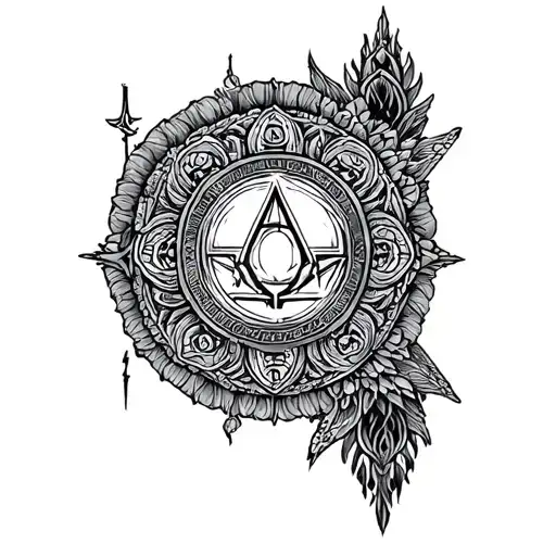 Lord Of The Rings And Starwars Empire Mandala Arm