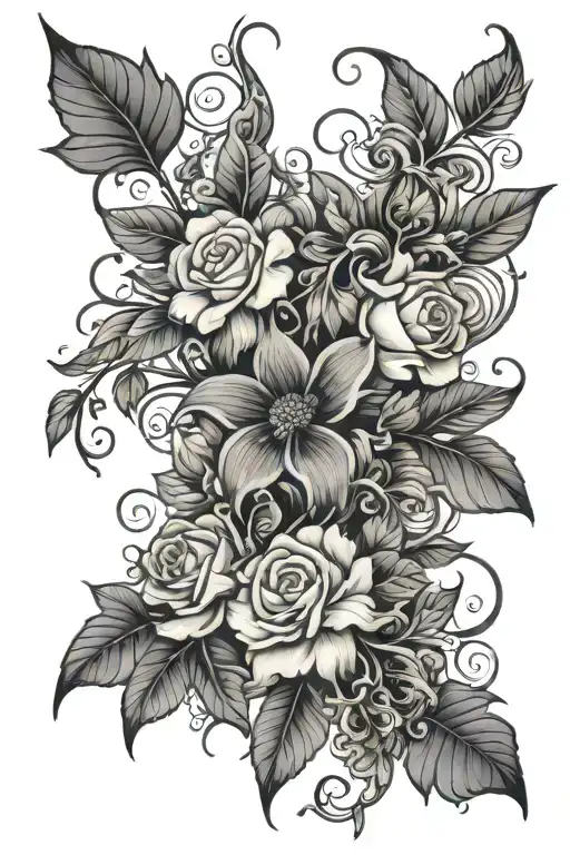 Flowers And Vines