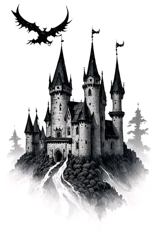 Dark Fantasy Castle