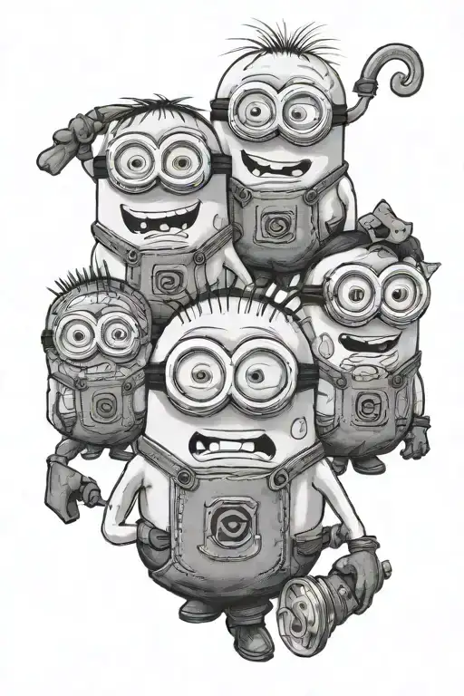 Minion Hear See Speak