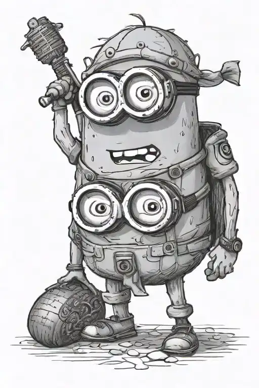 Minions Funny Avocado