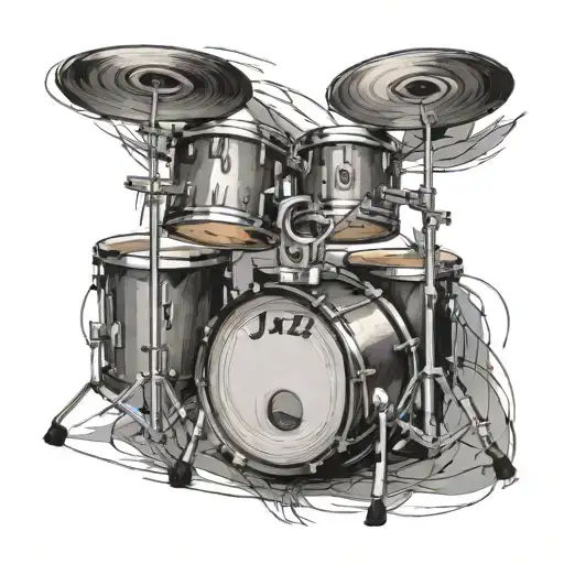 Jazz Drums In Club