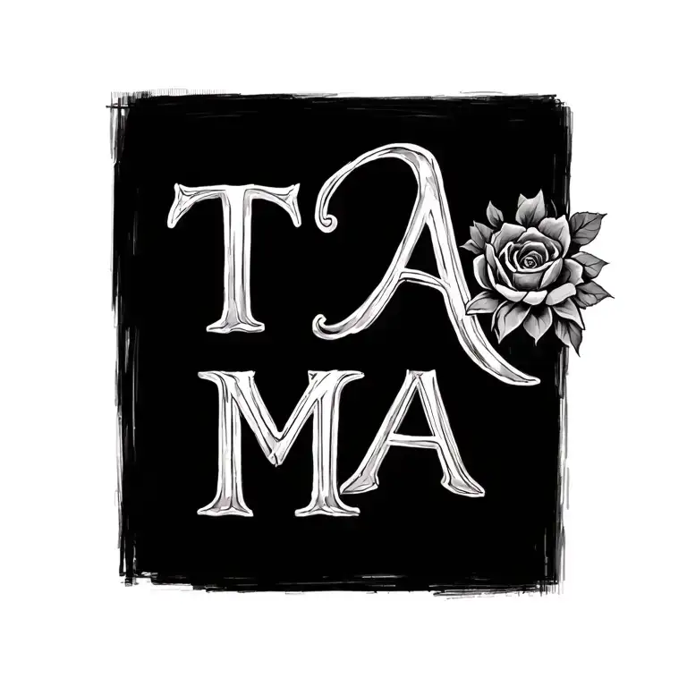 Initials Of My Son Thomas And Daughter Mia