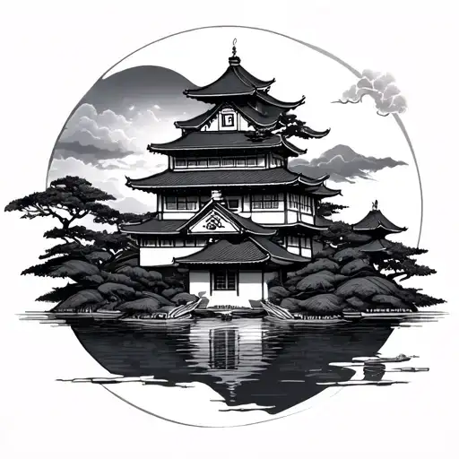 Geisha Castle Surrounded