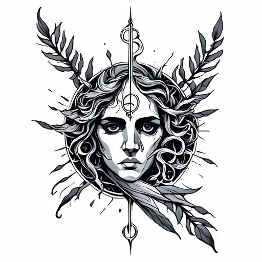 Forearm Tattoo Aquarius Sign