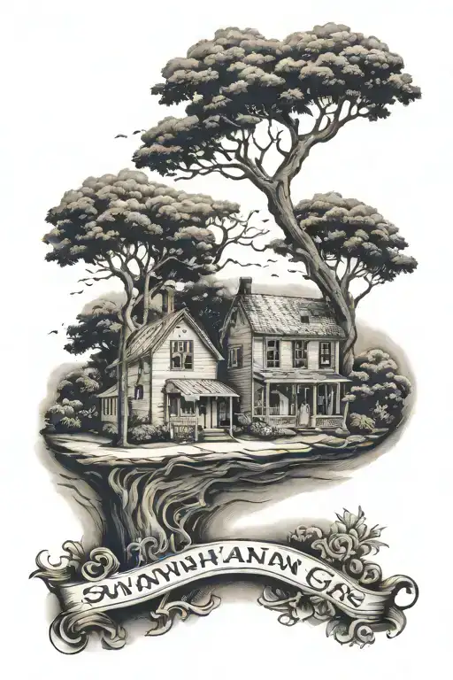 Savannah Ga Piece Representing Where I Grew Up