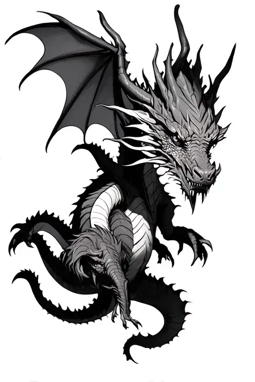 Dragon Vs Forest Goblin