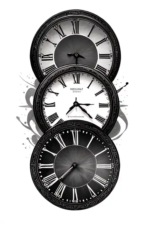 4 Clock Faces