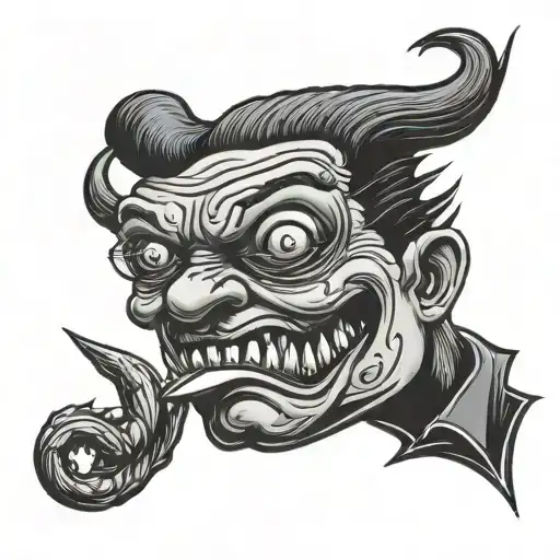 Psychobilly Pickle Painting A Self Portrait