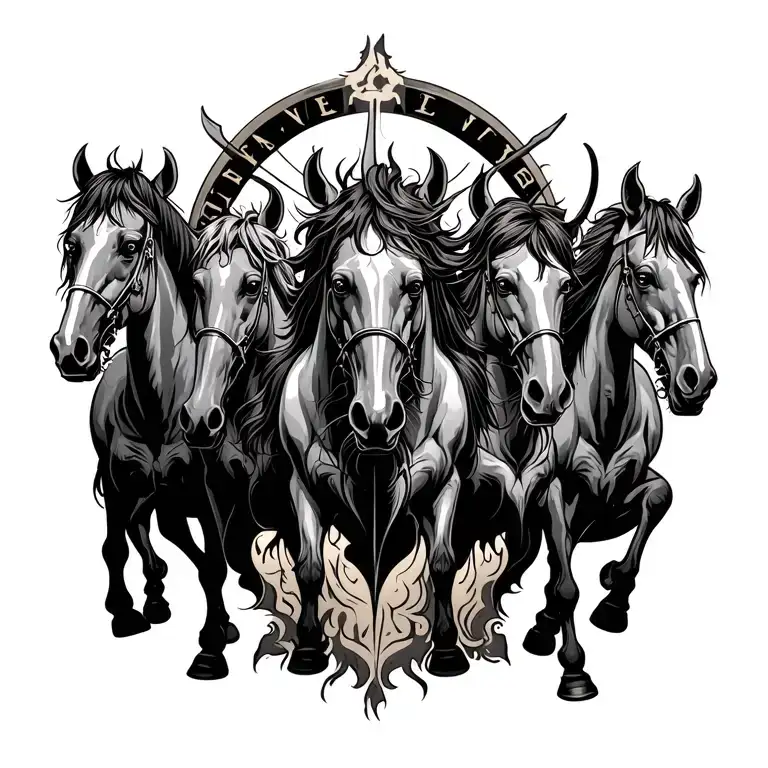 Four Horsemen Of The Bible Scary