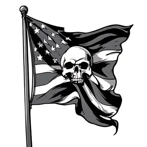Rebel Flag Waving