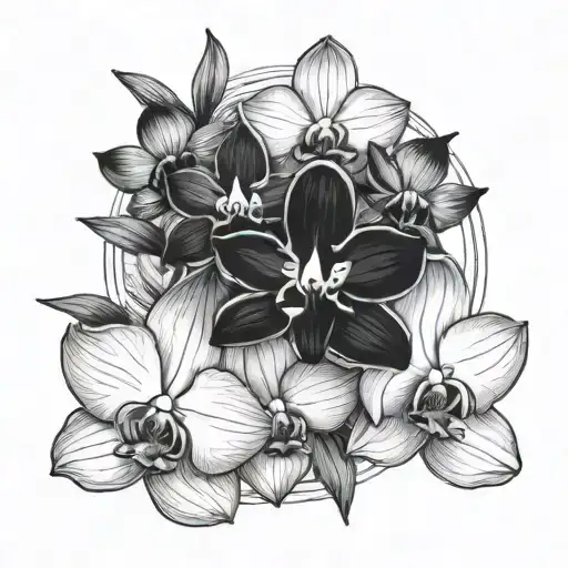 Orchids And Filipino Sun