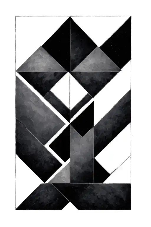Geometric Tattoo Design Inspired