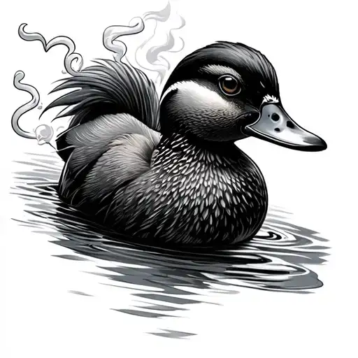Duck Smoking A