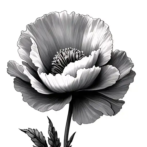 Poppy Flower Growing