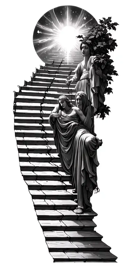 Stairway Leading To Heaven