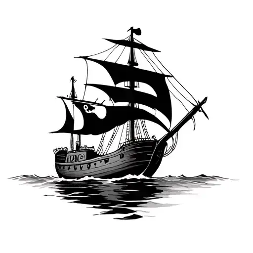 Pirate Boat One Piece