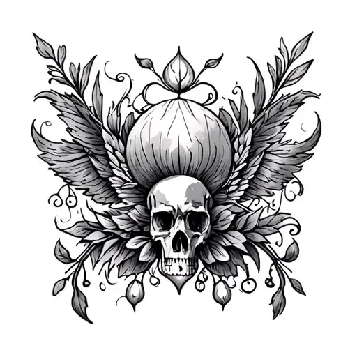 Elements Of Ornaments From The End Of The Roman Period In Tattooing