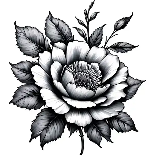 Birth Flower Intertwined