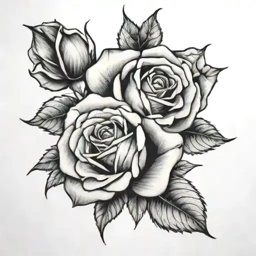 Roses Lined
