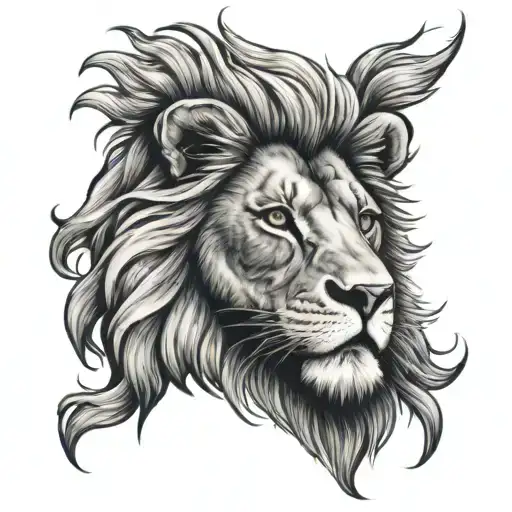 Lion Face Coverup